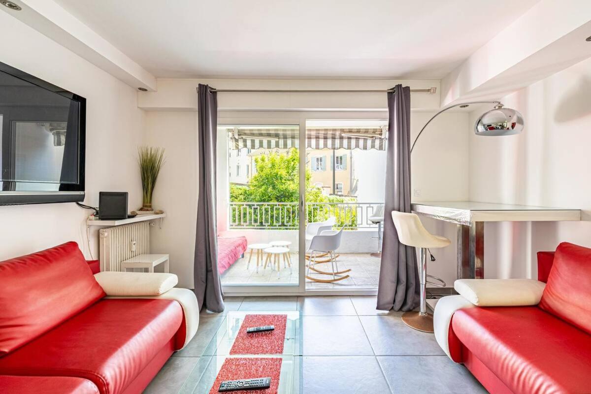 Superbe 3P 2Chambres, 2Terrasses Cannes Centre-Ville, 4 Min A Pied De La Croisette Sas-Meredith Loc Ngoại thất bức ảnh